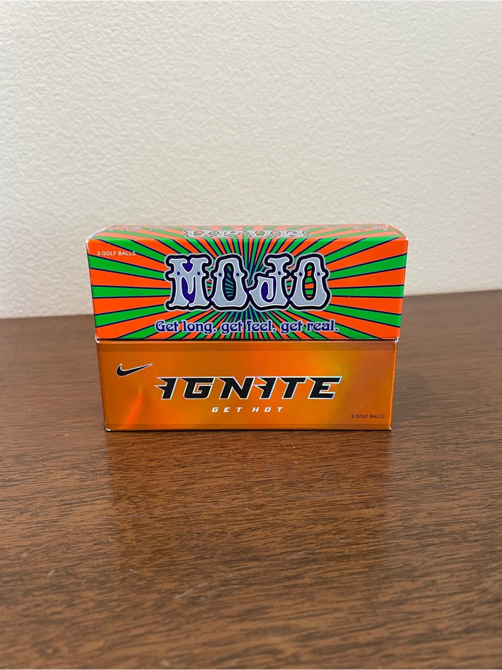 Nike Mojo and Ignite Golf Balls New in Box Discontinued Rare